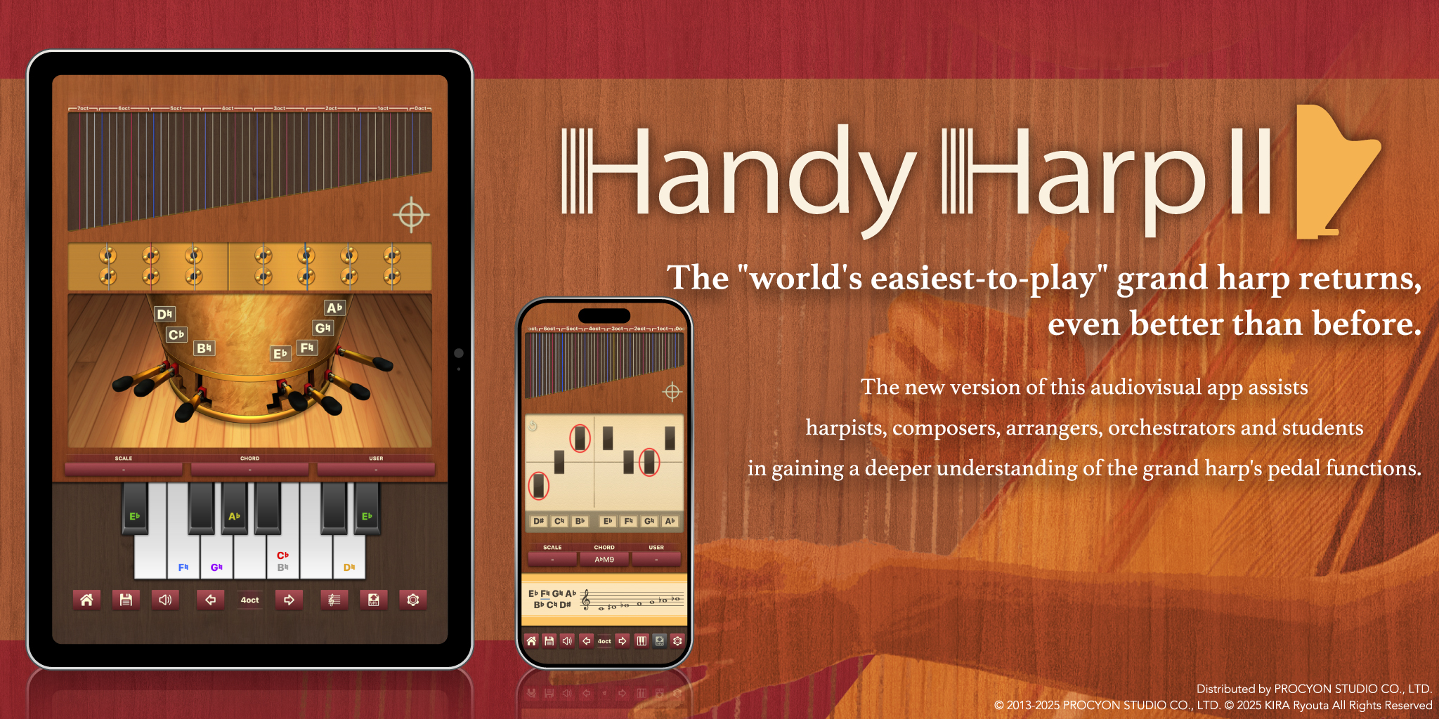 Handy Harp II Promotional Banner