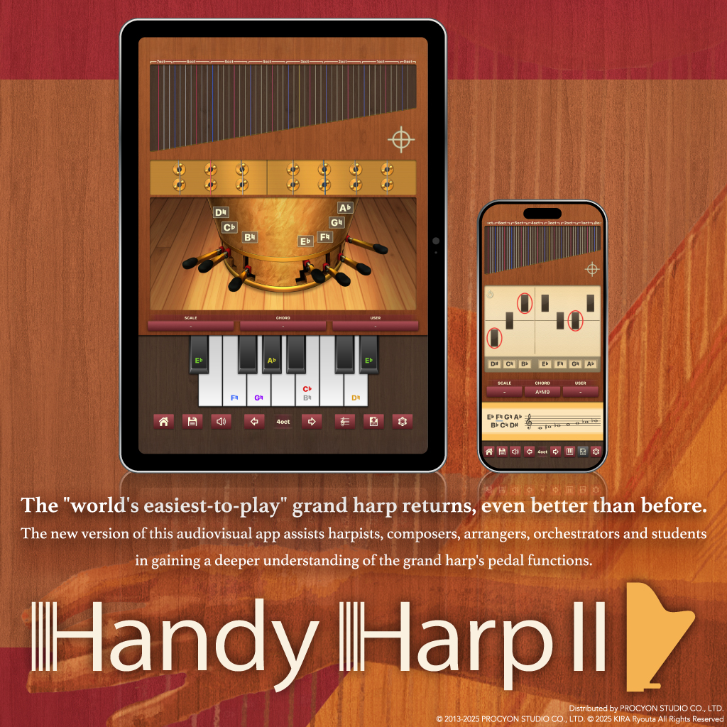 Handy Harp II Promotional Banner